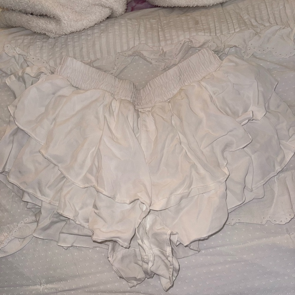 FP Movement by Free People White Athletic Shorts size small